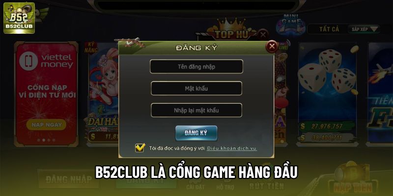 B52Club là cổng game hàng đầu